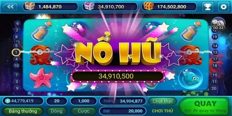 Các game nổi trội của sảnh Nổ Hũ KUWIN